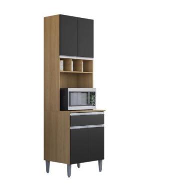 Imagem de Paneleiro Duplo Balcão Compacto Andreia - AM/PT - Ajl Móveis