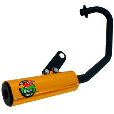 Imagem de Escapamento Curva + Ponteira Wacs Rocket CG 150 Fan / Start / Titan ES