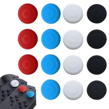 Imagem de Booge 32 Peças De Capa Silicone Para Joystick, Joystick Analógico, Joysticks E Controles Analógicos Nintendo Switch Joy-Con