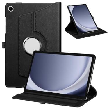 Imagem de FINTIE Capa Giratória Para Samsung Galaxy Tab A9 Plus/A9+ 5G 11" Modelo 2023 (Sm-X210/X216/X218), Suporte Giratório De 360 Graus, Protetora Com Função Hibernação/Ativação Automática, Preta