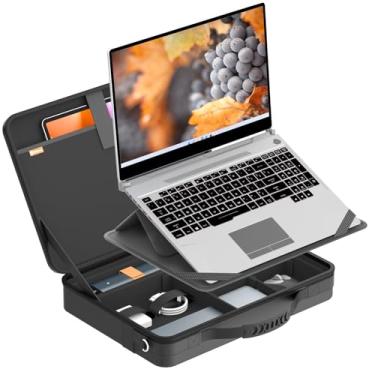 Imagem de Smatree Capa de ombro para laptop com suporte para 16 polegadas MSI CreatorPro/Creator 16AI/A16AI/M16/Z16/Z16P HX Studio, para Crosshair 16, para Summit A16 AI+/E16AI Flip Evo, para Prestige/Stealth