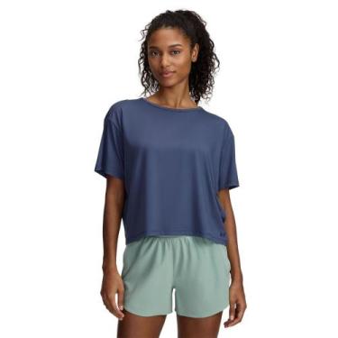 Imagem de Camiseta de Treino Under Armour Motion Feminina, Cinza, G