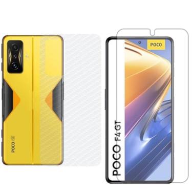 Imagem de Virtual Multi - Película Hidrogel + Adesivo Fibra de Carbono para Xiaomi Poco F4 GT - Transparente