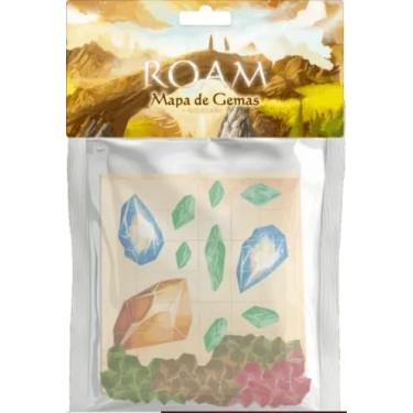 Imagem de Roam Mapas de Gemas - Expansão - Jogo de Tabuleiro - Editora Conclave