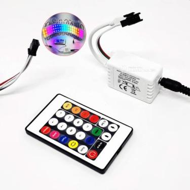 Imagem de Controladora Remoto Digital Sensor Para Fita Barra Led TB1630 - Lucky