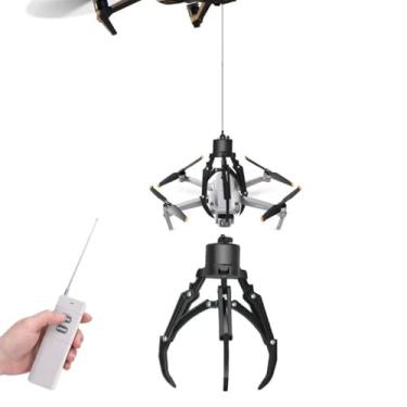 Imagem de Drone Mantis Claw Hook Gripper Grip & Airdrop System - Kit de entrega pontual de 360° Carregador inteligente de carga útil para D JI Mini 4 Pro/4/3/2, Air 3/2/2S e Mavic Series - Soluções de resgate