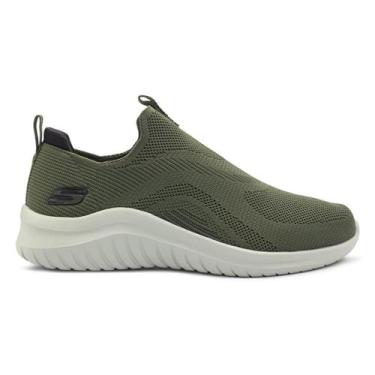 Imagem de Tênis Skechers Masculino Ultra Flex 2.0 894291BR, 41, Musgo