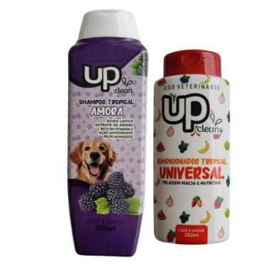 Imagem de Shampoo Amora + Condicionador Tropical Pet Cheiroso Up Clean