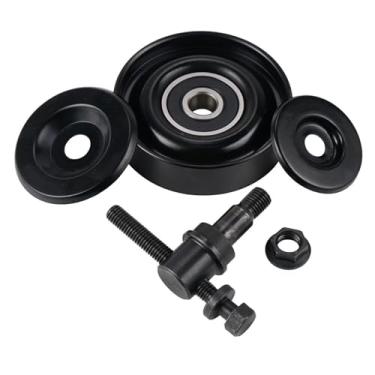 Imagem de Polia tensora da correia de transmissão - Compatível com Hyundai Accent/Elantra/Tiburon/Tucson (1995-2012) e Kia Soul (2010-2011) - Substitui OEM #97834-29010, 97834-29000, 97834-22100 - Polia