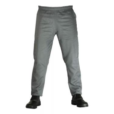 Imagem de 1 Calça Comum Brim Cores Obras - A Fabrica Maquinas, Cinza, M