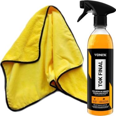 Imagem de Kit Tok Final 500ml Vonixx Toalha de Secagem Automotiva 60x90 Karbox