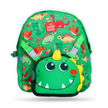 Imagem de Supercute Mochila 3 Em 1 Dinossauro 35x28x14cm