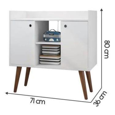 Imagem de Aparador Buffet de Sala Branco - HIPERSTOCK