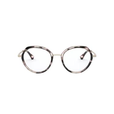 Imagem de Óculos de Grau Emporio Armani Redondo EA 1108  e Matte Pale Gold & Pink havana 51