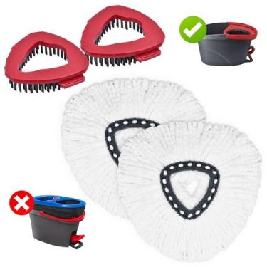 Imagem de Substitui a cabeça de esfregão Yuunaie para o sistema O'Cedar Easywrin