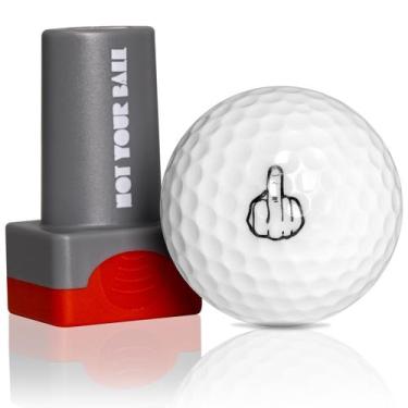 Imagem de Estampador de bolas de golfe QUBI F-Birdie com tinta automática reutil