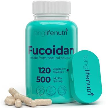Imagem de Suplemento LongLifeNutri Fucoidan 500 mg c/ 120 cápsulas