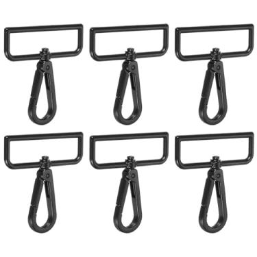 Imagem de YELARXI Ganchos de pressão giratórios, anel D de metal, chaveiro com clipe de cordão, fecho de lagosta, clipe de portão - adequado para (fabricação de bolsa - costura - artesanato faça você mesmo) 6