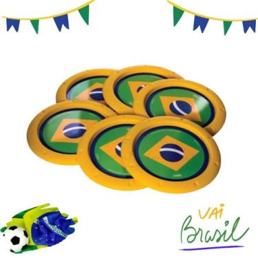 Imagem de Porta copos copa 2022 6 pcs - PLASUTIL, Copa do Mundo