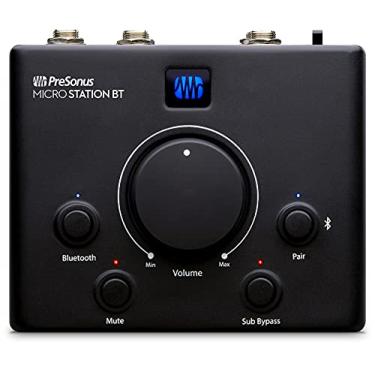 Imagem de PreSonus Controlador de monitor MicroStation BT 2.1 com conectividade Bluetooth