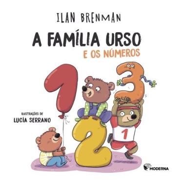 Imagem de Livro - A família urso e os números