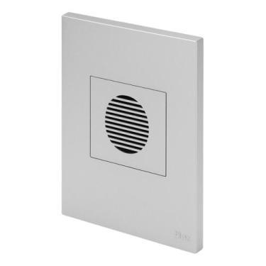 Imagem de Campainha Cigarra Recta Satin Com Placa Prata B. Lux - B.Lux