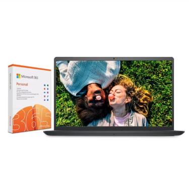 Imagem de Notebook Dell Inspiron 15 3000 Intel + Microsoft 365 Preto Bivolt