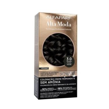 Imagem de Tintura Alta Moda Color Sem Amônia 3.0 Castanho Escuro