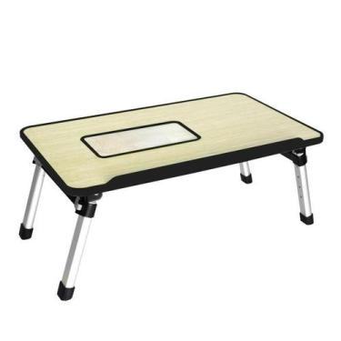 Imagem de Mesa Para Notebook e Netbook Com Coller Dobrável (BSL-MESA-4) - Braslu