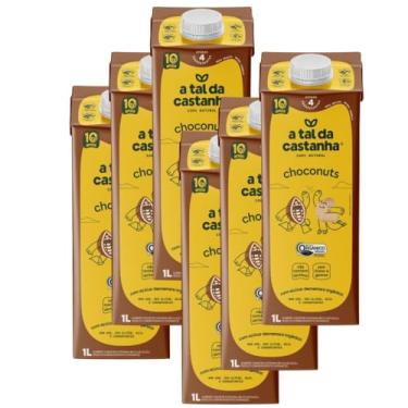 Imagem de Achocolatado Zero Lactose Choconuts A Tal da Castanha 6x 1 litro