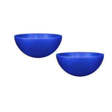 Imagem de Kit 2 Mini Bowl Azul 240Ml Plástico Premium