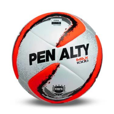 Imagem de Bola Futsal Penalty Max 1000 Xxiv Oficial Fifa Cbfs Laranja