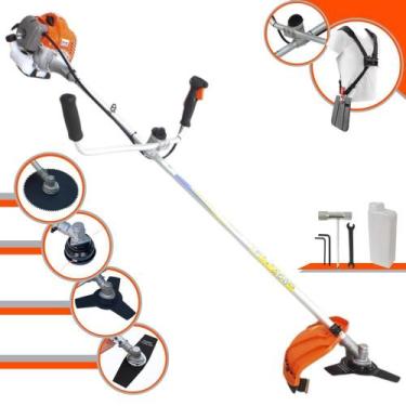 Imagem de Roçadeira Podador de Grama Vulcan VR430-P À Gasolina Motor 2 Tempos 43