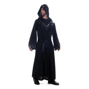 Imagem de Fantasia de Halloween Bruxo Místico Feiticeiro Adulto - Sulamericana, 