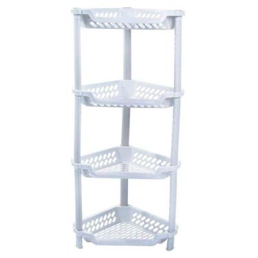 Imagem de Porta-shampoo Organizador Com 4 Prateleira - S-05 - São Bernardo Porta Shampoo S-05 Sao Bernardo