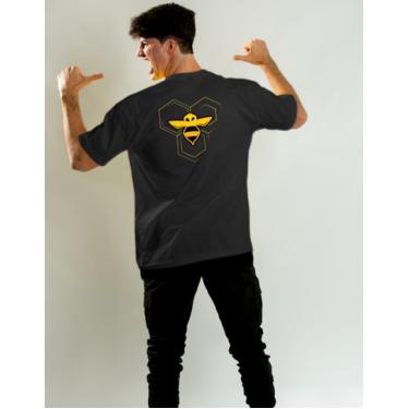 Imagem de Camiseta Algodão Preta Manga Curta Natan por Aí Colmeia