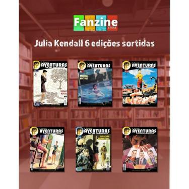 Imagem de Julia Kendall Aventuras Uma Criminóloga Kit 6 Edições Hqs