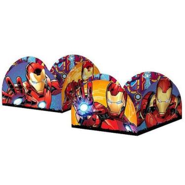 Imagem de Porta Fominha para Doces Festa Homem de Ferro - 50 unidades - Regina -