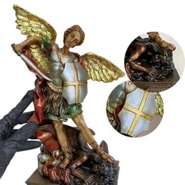 Imagem de Imagem De São Miguel Arcanjo Resina Santos Católicos
