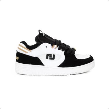 Imagem de Tênis Street Masculino Freeday Switch Branco E Preto, Branco, Ouro, Br