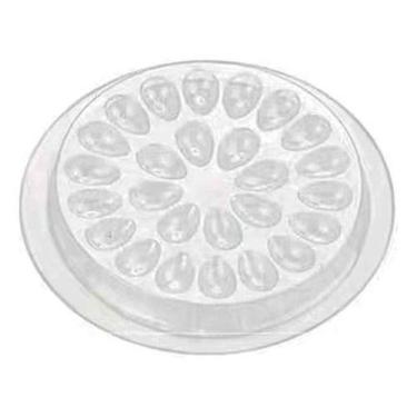 Imagem de 50 Unidades Flor Plastico Porta Cola Alongamento De Cílios - LULLU PER