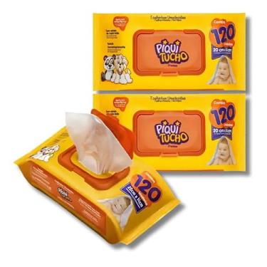 Imagem de 3x Toalhinhas Umed Piquitucho Premium, 360 Unidades