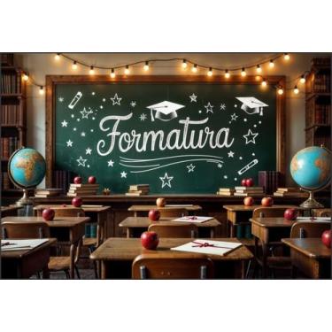 Imagem de Fundo Fotográfico Formatura Cenário Tecido 1,70 x 2,50m - Fadrix, FFOR