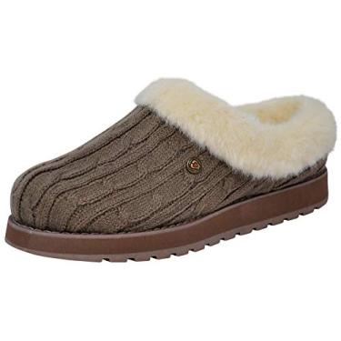 Imagem de BOBS from Skechers Women's Keepsakes Ice Angel Slipper, Taupe/Natural, 8.5 W US