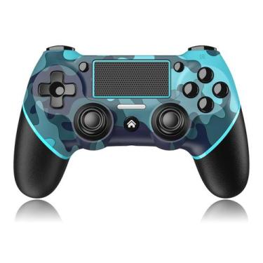 Imagem de Controlador sem fio JORREP para PS4/Pro/Slim/PC com conector de 3,5 mm