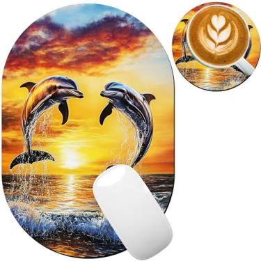 Imagem de TOEMZTFT Mouse pad pequeno, portátil, fundo de borracha antiderrapante à prova d'água, adequado para mouse sem fio, bandeja de teclado para laptop para homens e mulheres, viagens de escritório 18 x 27