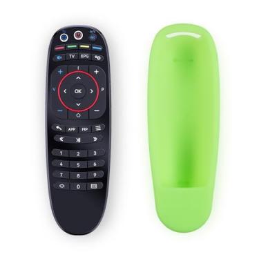 Imagem de Controle remoto MAG para MAG 254 322 324 424 524 544 e outros decodificadores MAG Linux com capa de silicone. (verde)