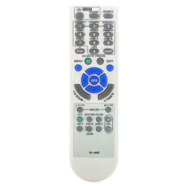 Imagem de Ajuste remoto substituído RD-469E para projetor NEC NP-PA521U NP-M353WS NP-M302WS NP-PA671W NP-M303WS NP-M332XS NP-PA571W NP-M403H NP-PA721X NP-M323H NP-PA621X NP-M35 3HS NP-M323HS NP-M303HS