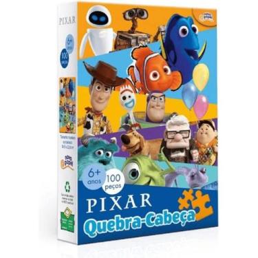 Imagem de Quebra-Cabeca 100 peças Disney Pixar - Novo Papel