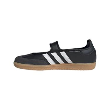 Imagem de Adidas Tênis feminino Ftwwht/Carbon/Cblack Samba Jane W FTWR whiteCarbon/Core Black 36 EUA, Branco nuvem, carbono, preto, 34